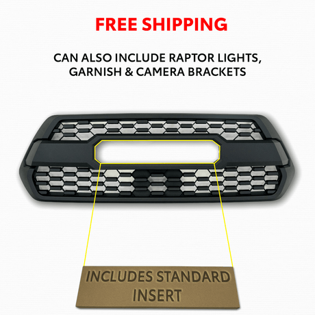 2016-23 Tacoma Pro Grille - Xtrusion Overland