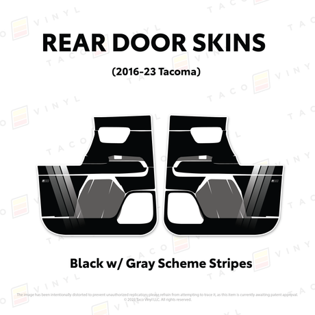 2016-23 Tacoma Door Skins