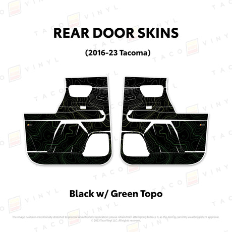 2016-23 Tacoma Door Skins