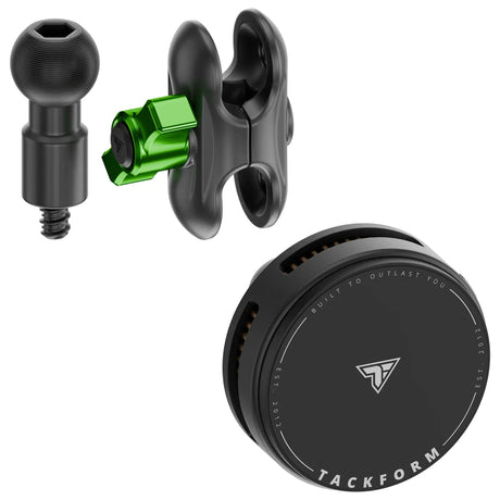 2018 - 2023 Jeep JL, Gladiator, and 4XE LINK™ Grab Bar Mount With Qi2.2/MagSafe Charging & Cooling Phone Holder | 2" Arm - Xtrusion Overland