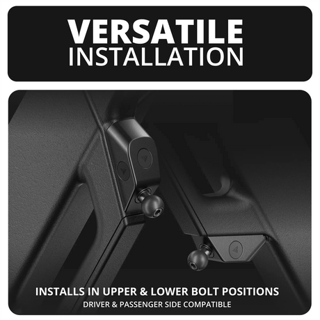 2018-2023 Jeep JL, Gladiator, and 4xe LINK™ Grab Handle Mount With Qi2.2/MagSafe Charging & Cooling Phone Holder | 3.5" Arm - Xtrusion Overland