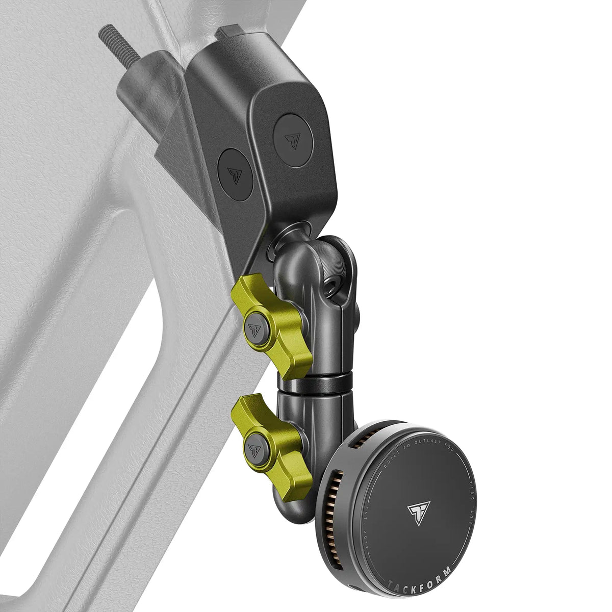 2018-2023 Jeep JL, Gladiator, and 4xe LINK™ Grab Handle Mount With Qi2.2/MagSafe Charging & Cooling Phone Holder | 3.5" Arm - Xtrusion Overland