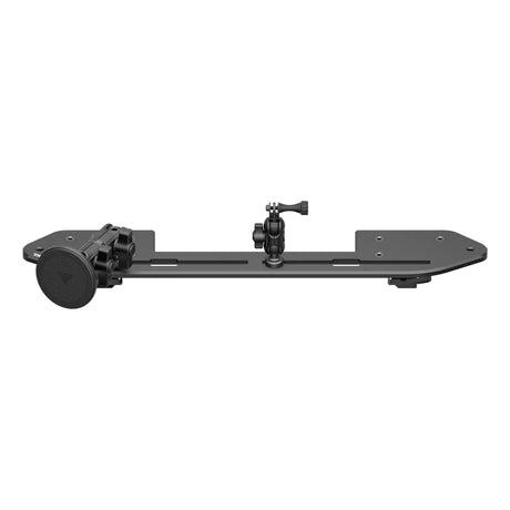 2018-2023 Jeep Wrangler JL/4xe & Gladiator Tackform Slim Track Dash Bracket With MagSafe & GoPro Mounts - Xtrusion Overland