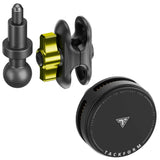 2018+ Jeep Wrangler JL, 2020+ Gladiator, and 2021+ Wrangler 4xe LINK™ Freedom Panel Mount With Qi2.2/MagSafe Charging & Cooling Phone Holder | 2" Arm - Xtrusion Overland