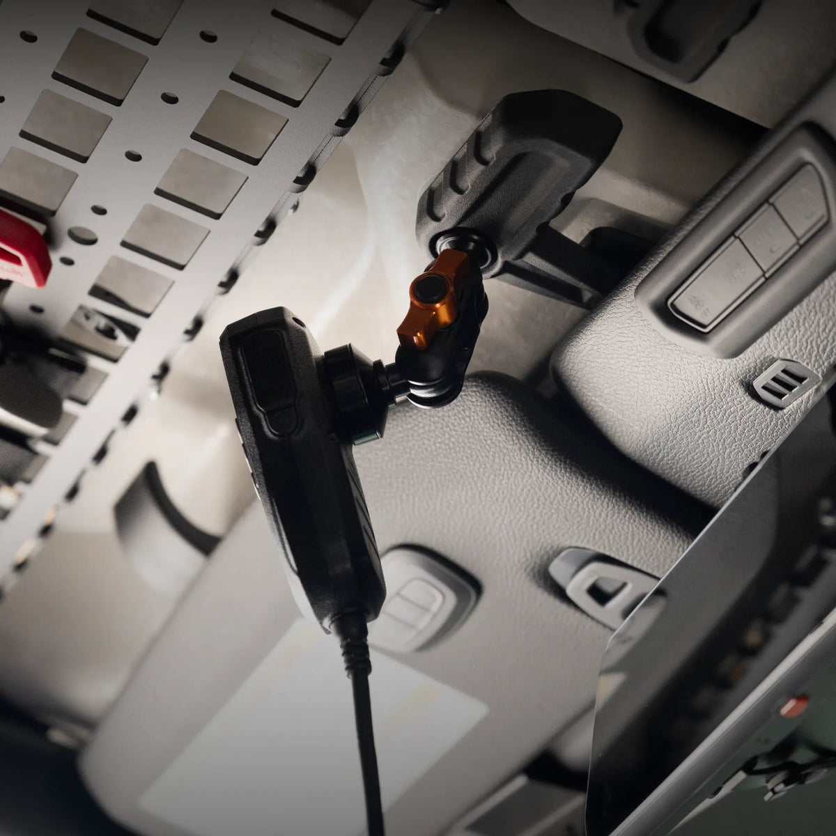 2018+ Jeep Wrangler JL, 2020+ Gladiator, and 2021+ Wrangler 4xe LINK™ Freedom Panel Mount With Qi2.2/MagSafe Charging & Cooling Phone Holder | 2" Arm - Xtrusion Overland