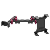 2019-2023 Ford Ranger (WITHOUT Switch Panel) Tackform Assault Track Picatinny Dash Bracket With 20LITE Phone Holder & Tablet Holder - Xtrusion Overland