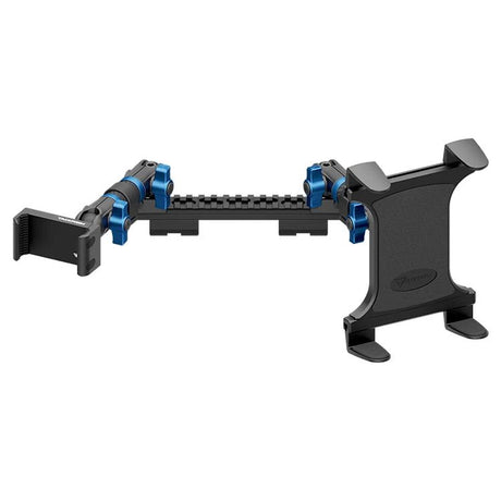 2019-2023 Ford Ranger (WITHOUT Switch Panel) Tackform Assault Track Picatinny Dash Bracket With 20LITE Phone Holder & Tablet Holder - Xtrusion Overland