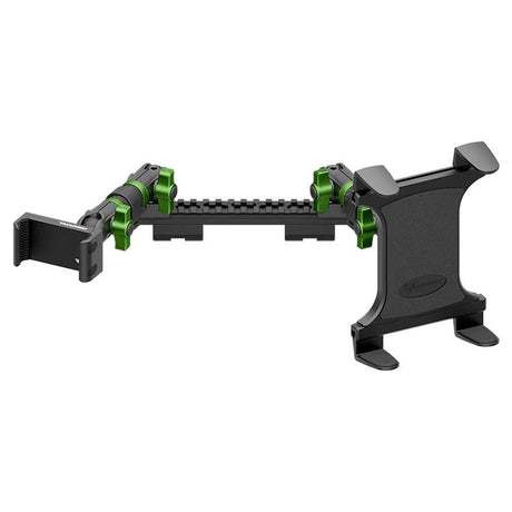 2019-2023 Ford Ranger (WITHOUT Switch Panel) Tackform Assault Track Picatinny Dash Bracket With 20LITE Phone Holder & Tablet Holder - Xtrusion Overland