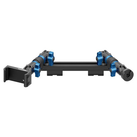 2019-2023 Ford Ranger (WITHOUT Switch Panel) Tackform Slim Track Dash Bracket With 20LITE Phone Holder & CB Microphone Holder - Xtrusion Overland