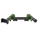 2019-2023 Ford Ranger (WITHOUT Switch Panel) Tackform Slim Track Dash Bracket With 20LITE Phone Holder & CB Microphone Holder - Xtrusion Overland
