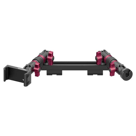 2019-2023 Ford Ranger (WITHOUT Switch Panel) Tackform Slim Track Dash Bracket With 20LITE Phone Holder & CB Microphone Holder - Xtrusion Overland