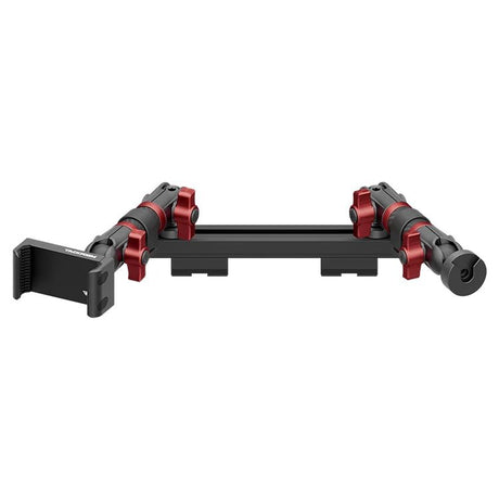 2019-2023 Ford Ranger (WITHOUT Switch Panel) Tackform Slim Track Dash Bracket With 20LITE Phone Holder & CB Microphone Holder - Xtrusion Overland