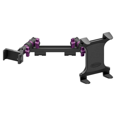 2019-2023 Ford Ranger (WITHOUT Switch Panel) Tackform Slim Track Dash Bracket With 20LITE Phone Holder & Tablet Holder - Xtrusion Overland
