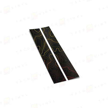 2019-2025 Rav4 Door Pillar Decals - Xtrusion Overland
