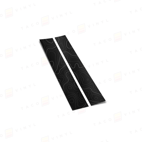 2019-2025 Rav4 Door Pillar Decals - Xtrusion Overland
