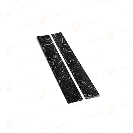 2019-2025 Rav4 Door Pillar Decals - Xtrusion Overland