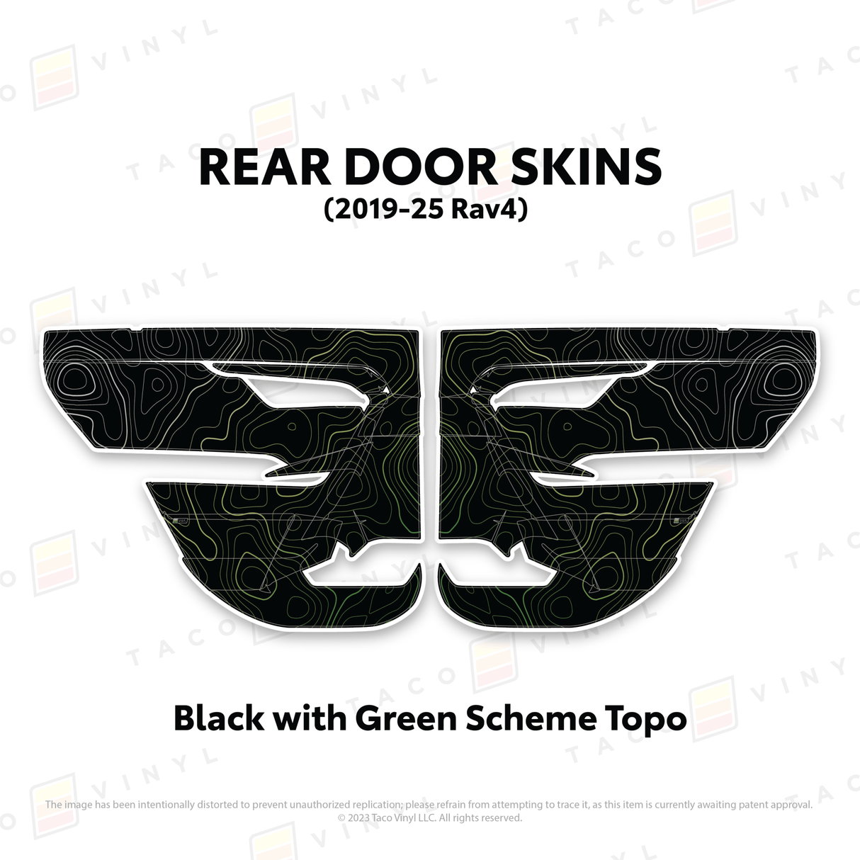 2019-25 Rav4 Door Skins - Xtrusion Overland