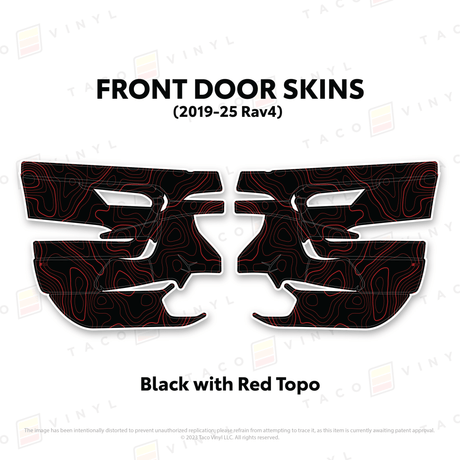2019-25 Rav4 Door Skins - Xtrusion Overland
