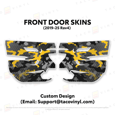 2019-25 Rav4 Door Skins - Xtrusion Overland