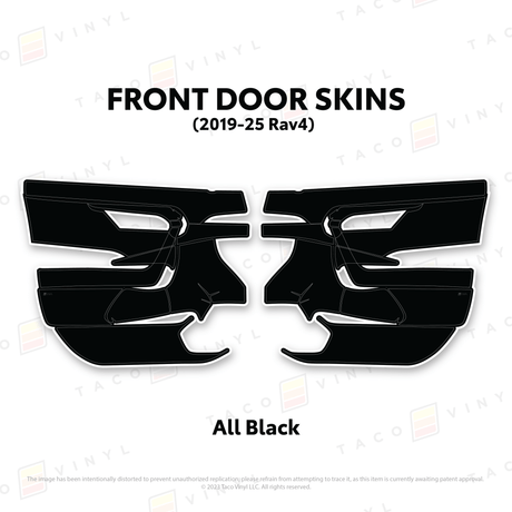 2019-25 Rav4 Door Skins - Xtrusion Overland