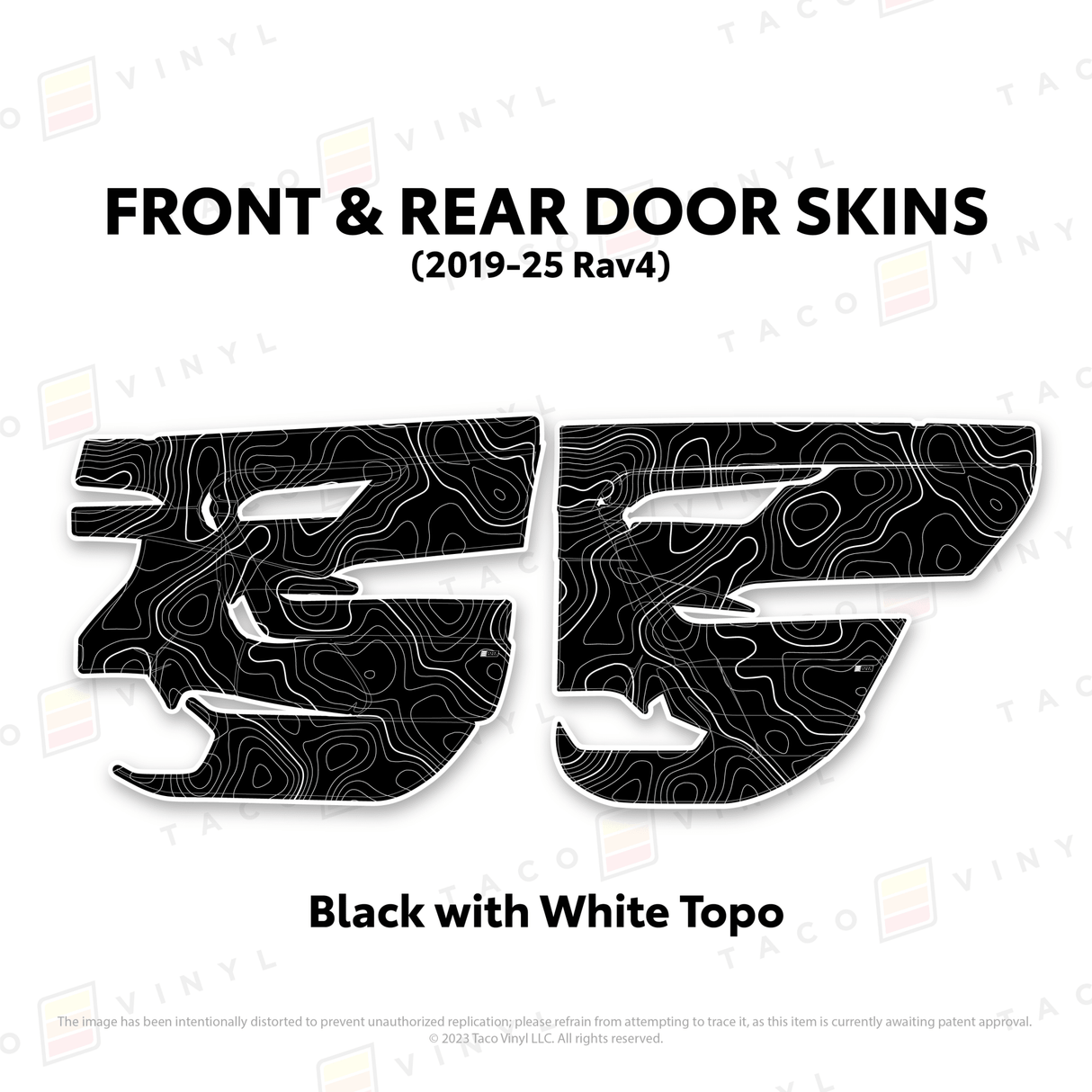 2019-25 Rav4 Door Skins - Xtrusion Overland