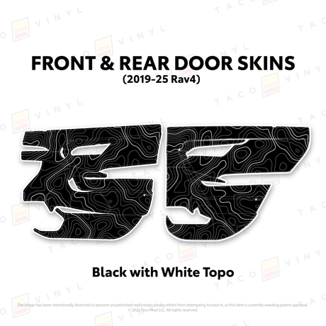 2019-25 Rav4 Door Skins - Xtrusion Overland