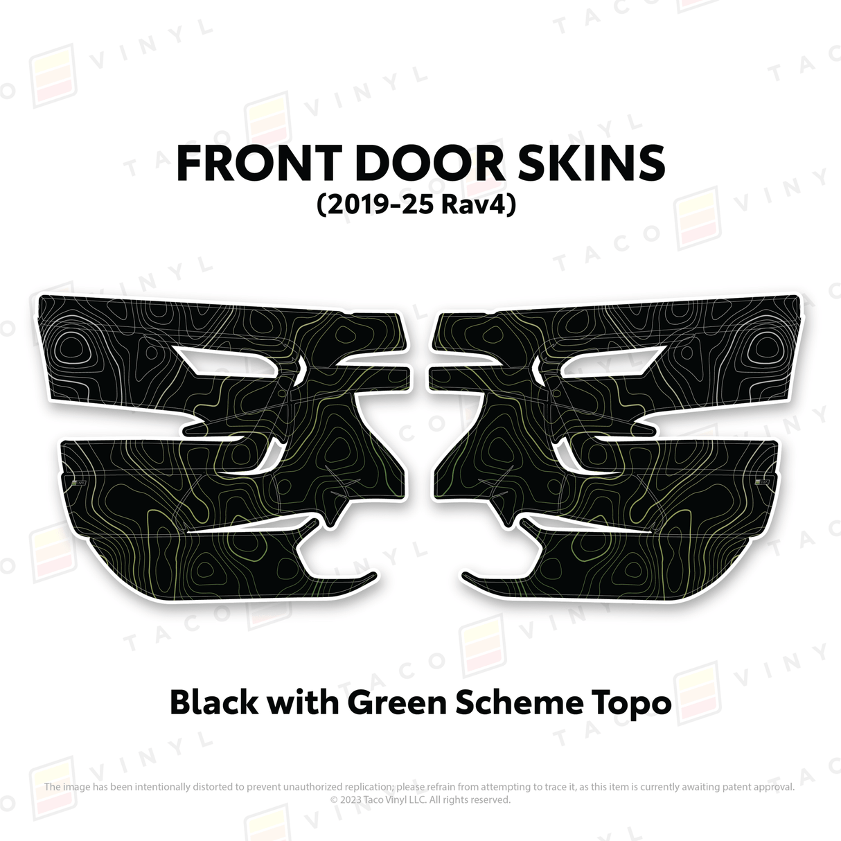 2019-25 Rav4 Door Skins - Xtrusion Overland
