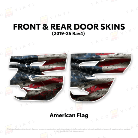 2019-25 Rav4 Door Skins - Xtrusion Overland