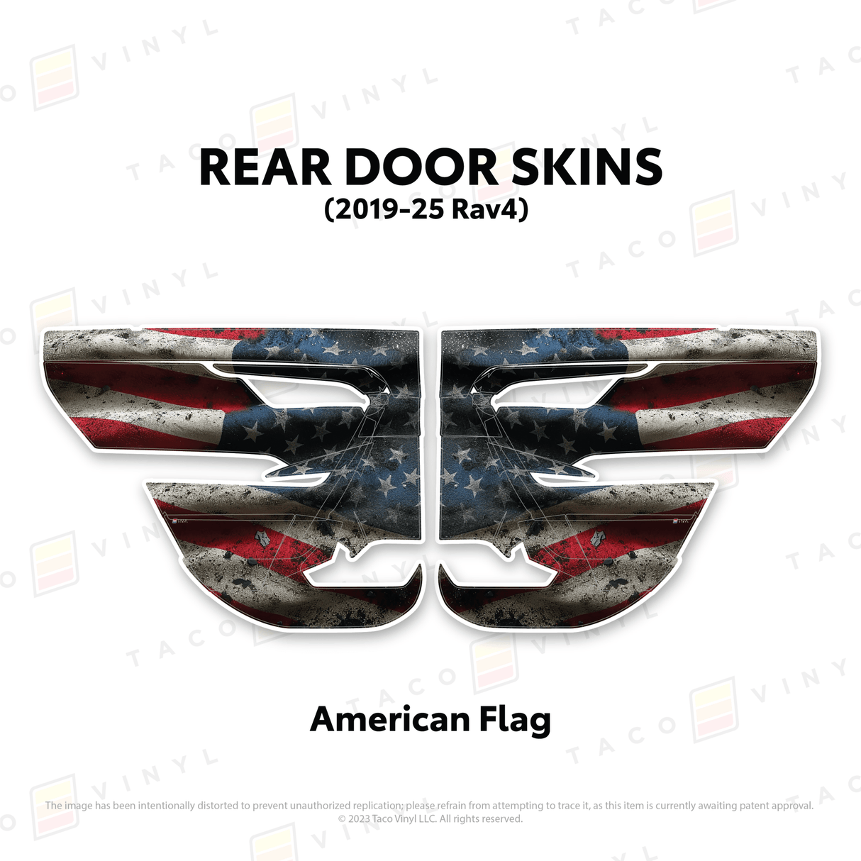 2019-25 Rav4 Door Skins - Xtrusion Overland