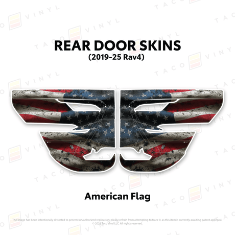 2019-25 Rav4 Door Skins - Xtrusion Overland