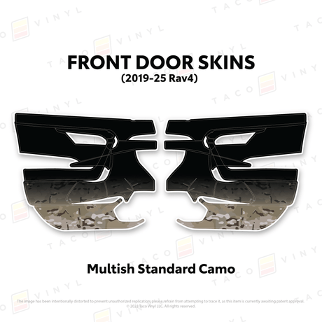 2019-25 Rav4 Door Skins - Xtrusion Overland