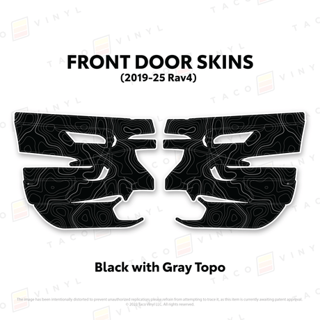 2019-25 Rav4 Door Skins - Xtrusion Overland