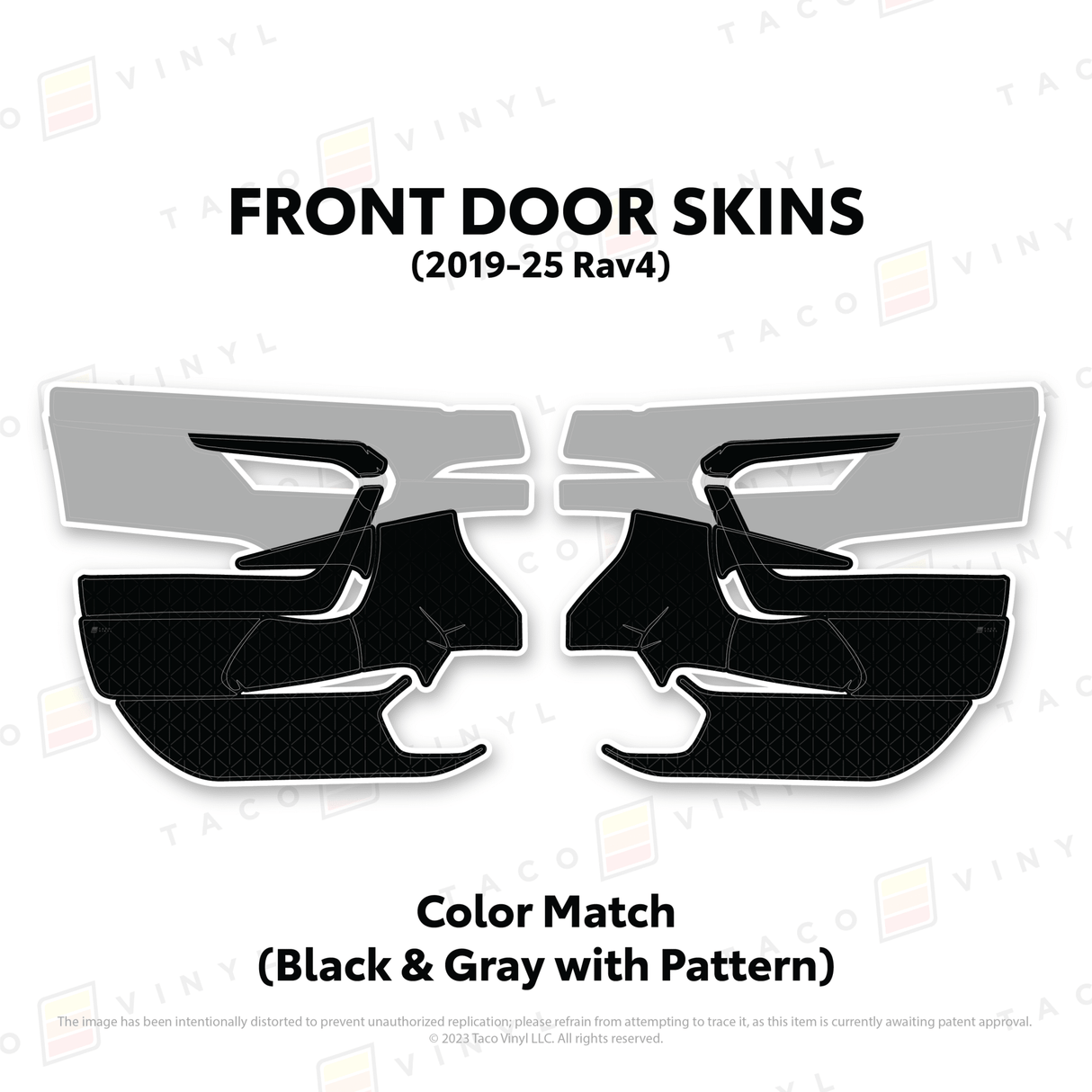 2019-25 Rav4 Door Skins - Xtrusion Overland