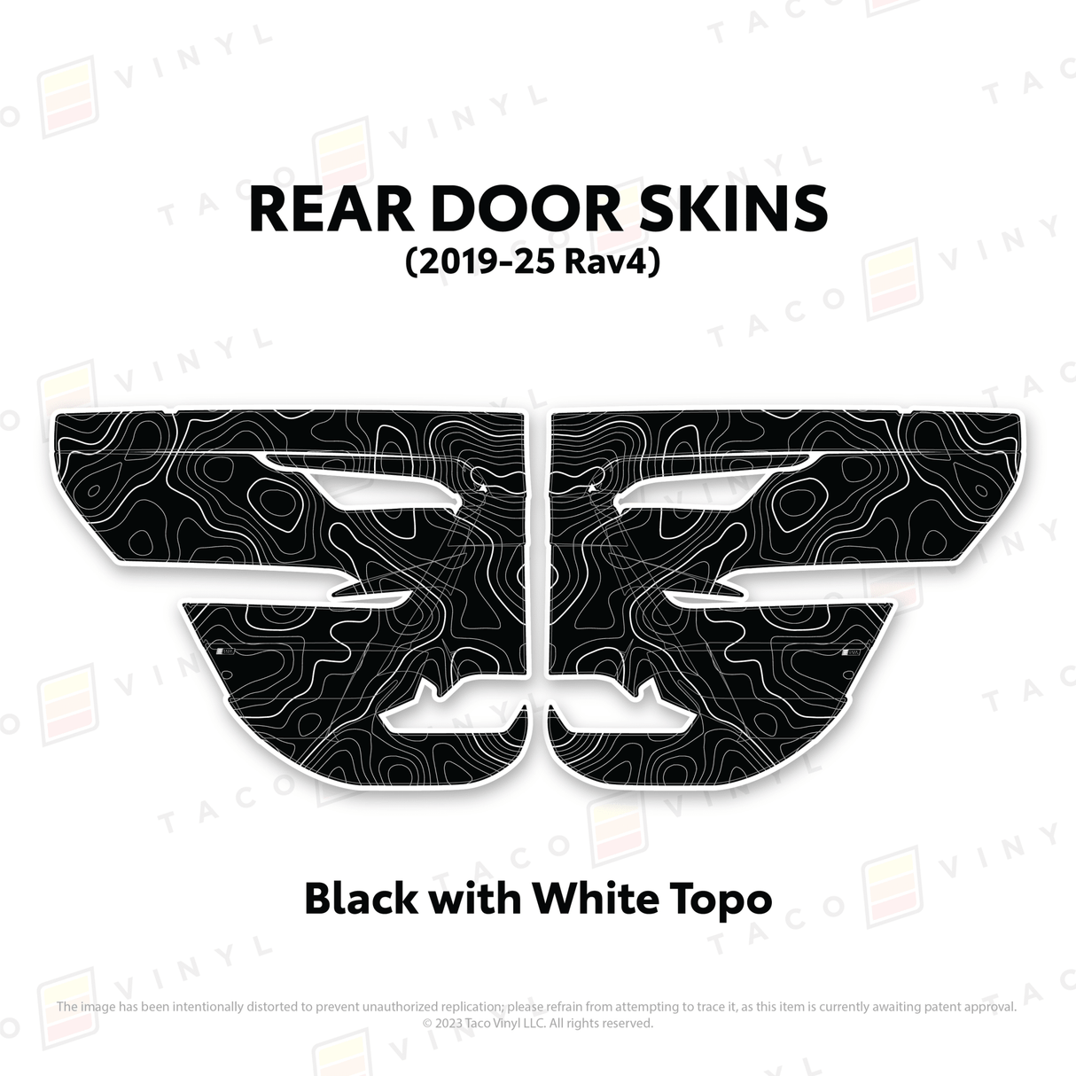 2019-25 Rav4 Door Skins - Xtrusion Overland