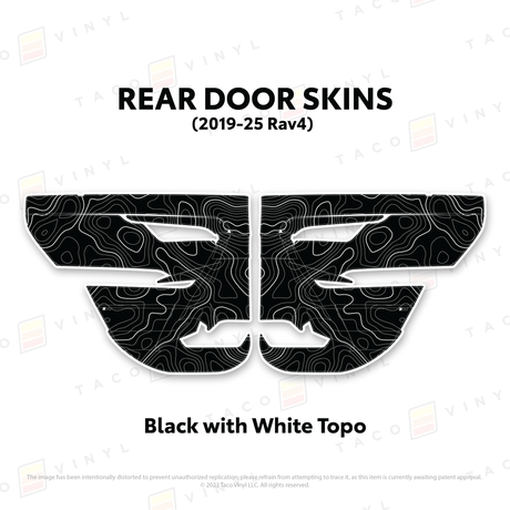 2019-25 Rav4 Door Skins - Xtrusion Overland