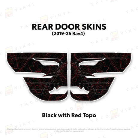 2019-25 Rav4 Door Skins - Xtrusion Overland