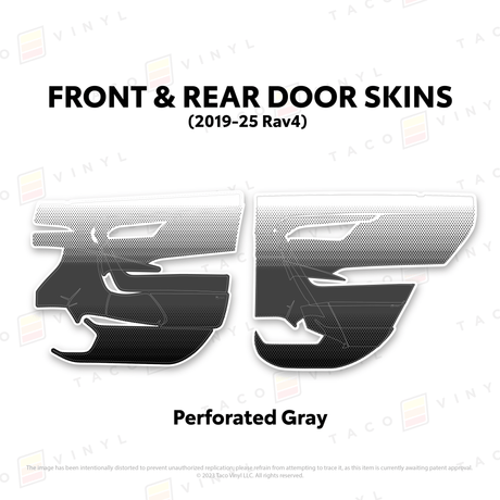2019-25 Rav4 Door Skins - Xtrusion Overland