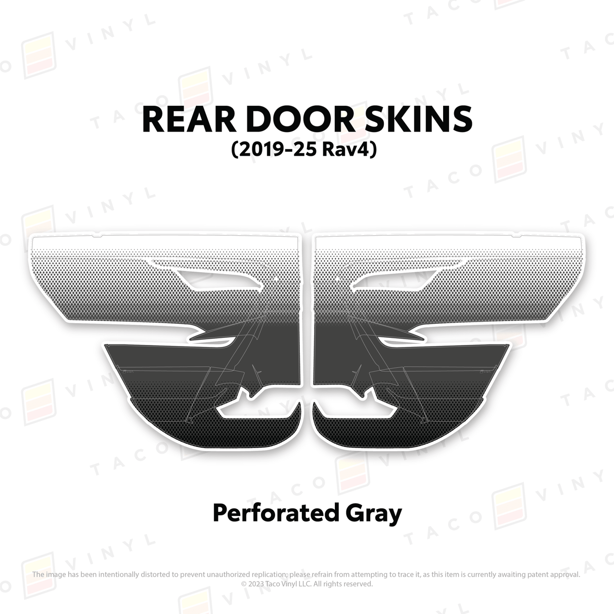 2019-25 Rav4 Door Skins - Xtrusion Overland