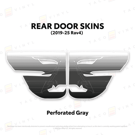 2019-25 Rav4 Door Skins - Xtrusion Overland