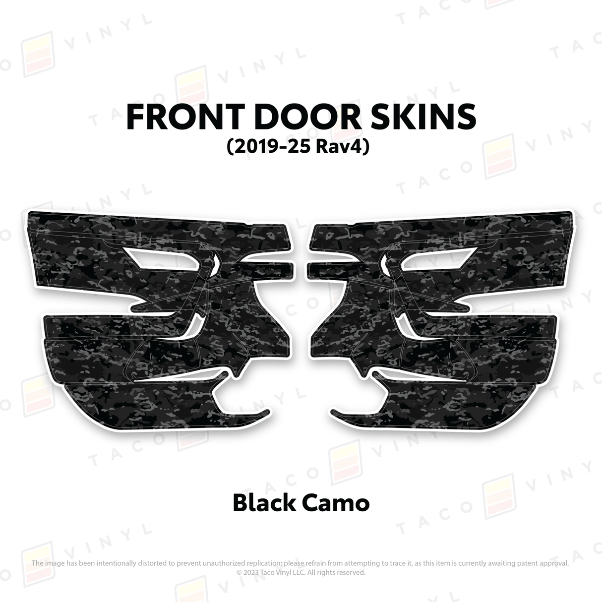 2019-25 Rav4 Door Skins - Xtrusion Overland