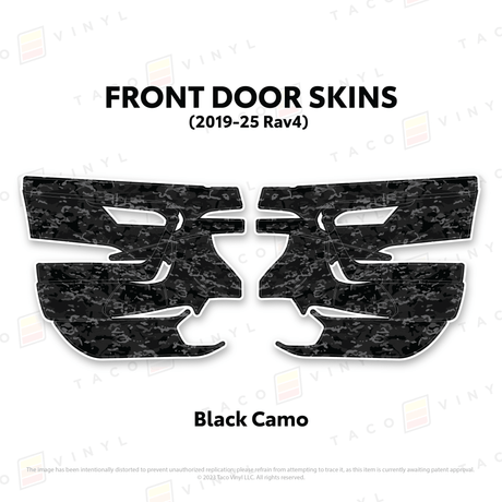2019-25 Rav4 Door Skins - Xtrusion Overland