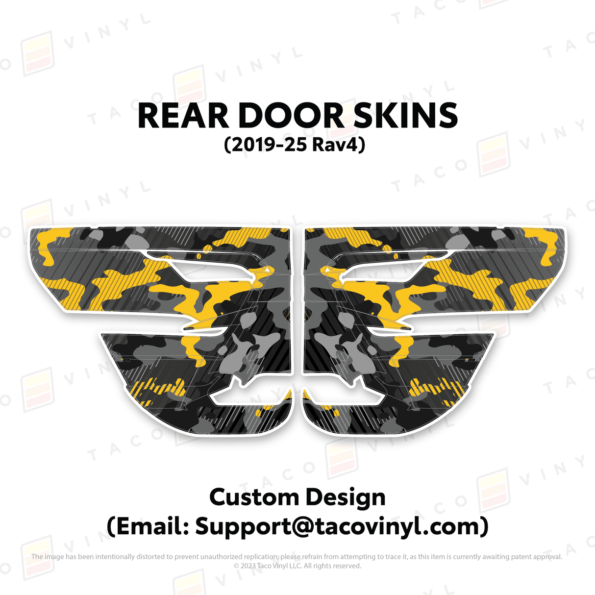 2019-25 Rav4 Door Skins - Xtrusion Overland