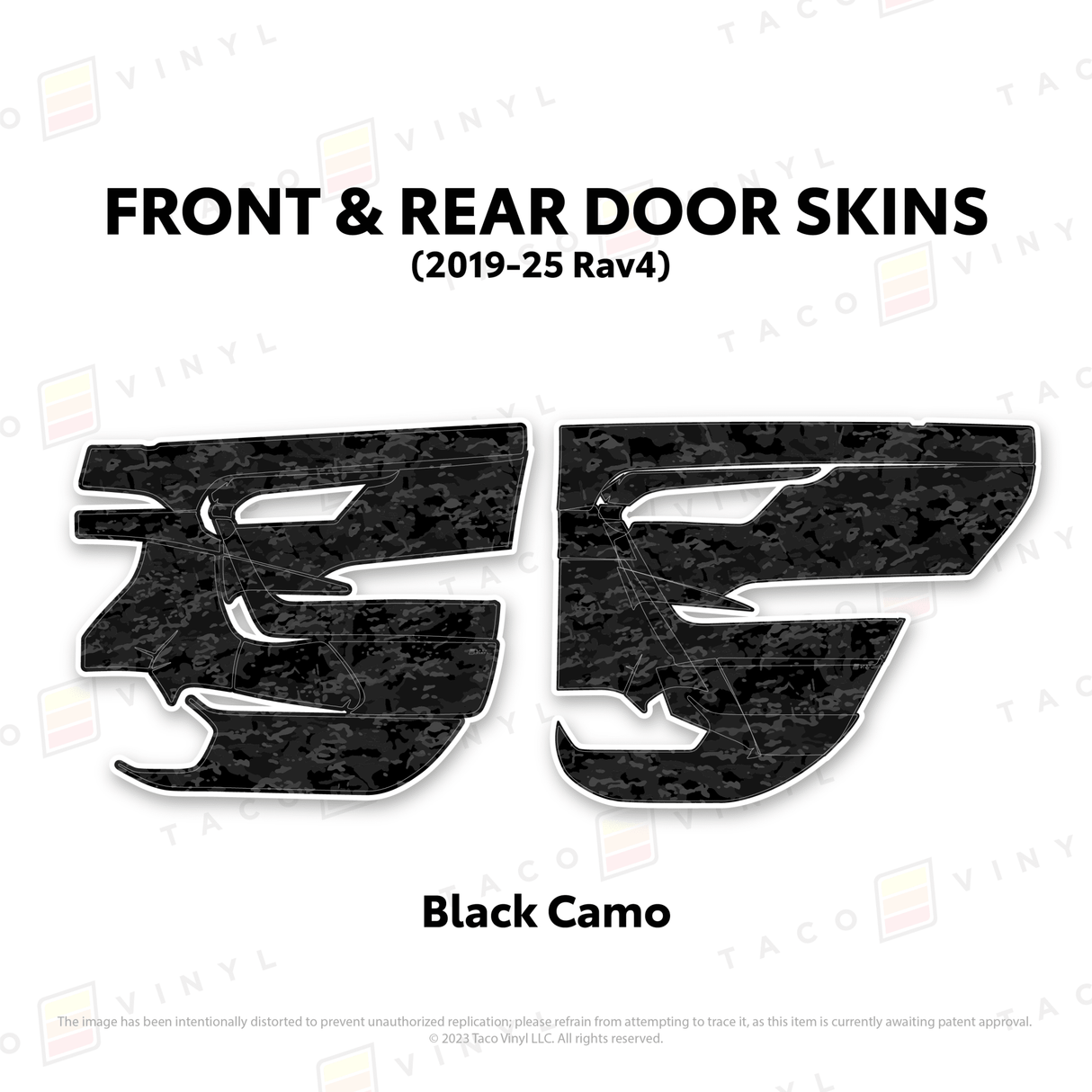 2019-25 Rav4 Door Skins - Xtrusion Overland