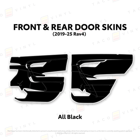 2019-25 Rav4 Door Skins - Xtrusion Overland