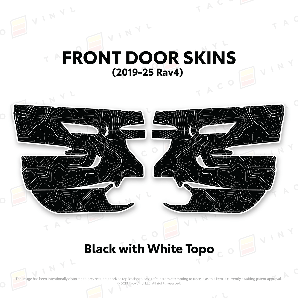 2019-25 Rav4 Door Skins - Xtrusion Overland