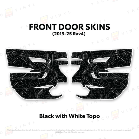 2019-25 Rav4 Door Skins - Xtrusion Overland