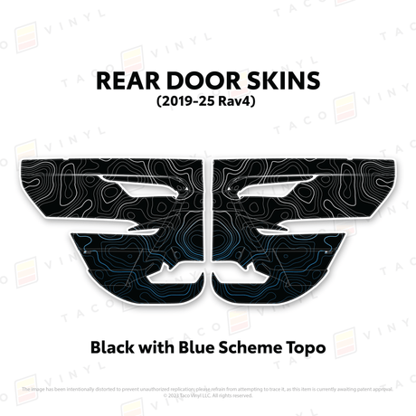 2019-25 Rav4 Door Skins - Xtrusion Overland