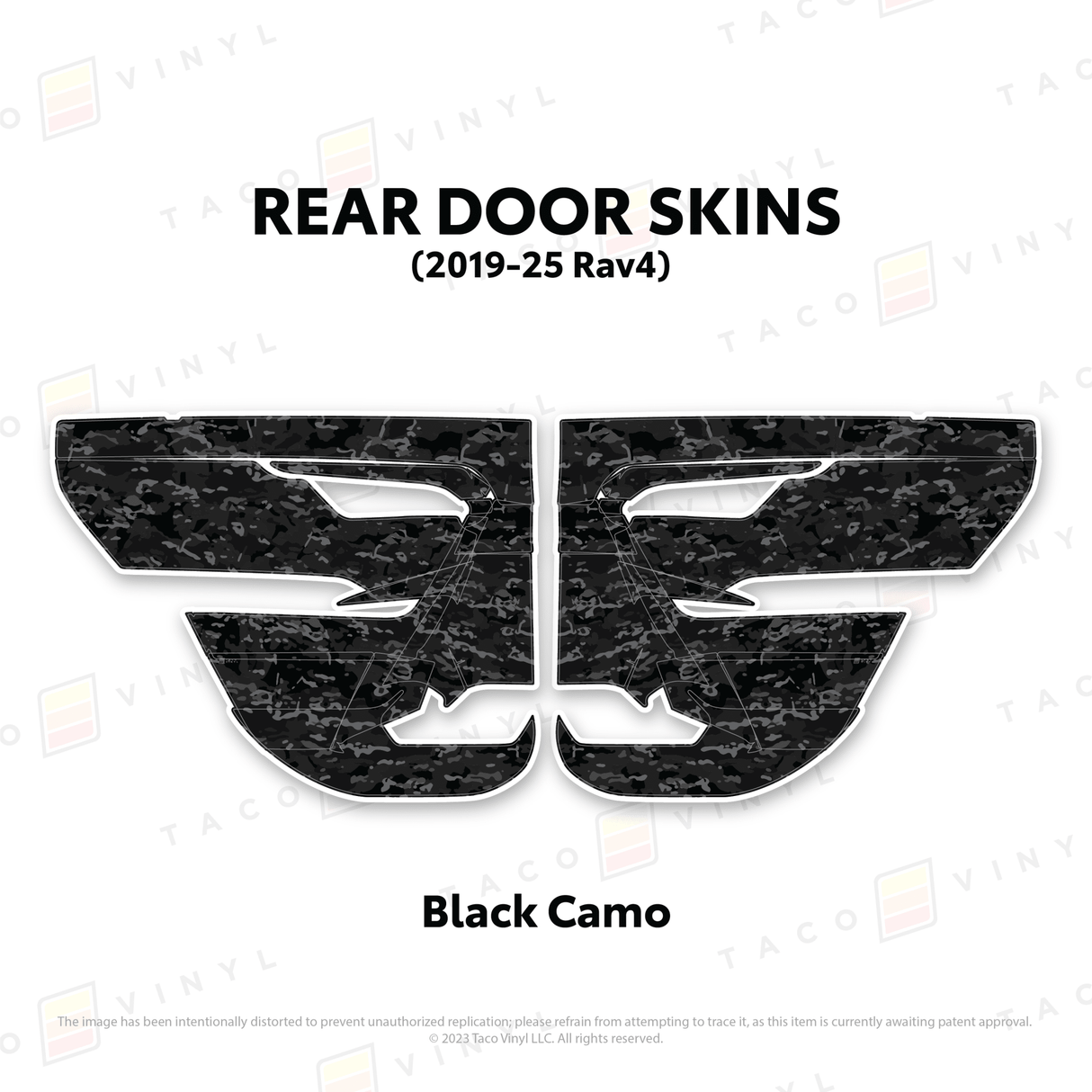 2019-25 Rav4 Door Skins - Xtrusion Overland