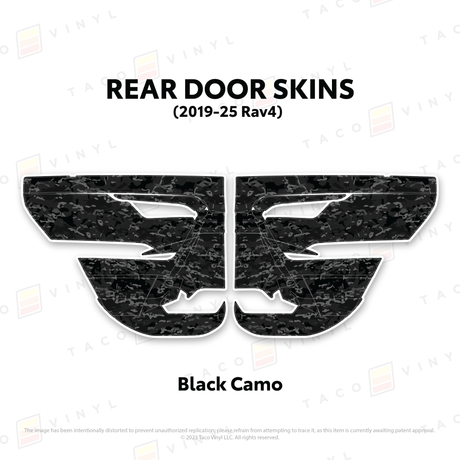 2019-25 Rav4 Door Skins - Xtrusion Overland