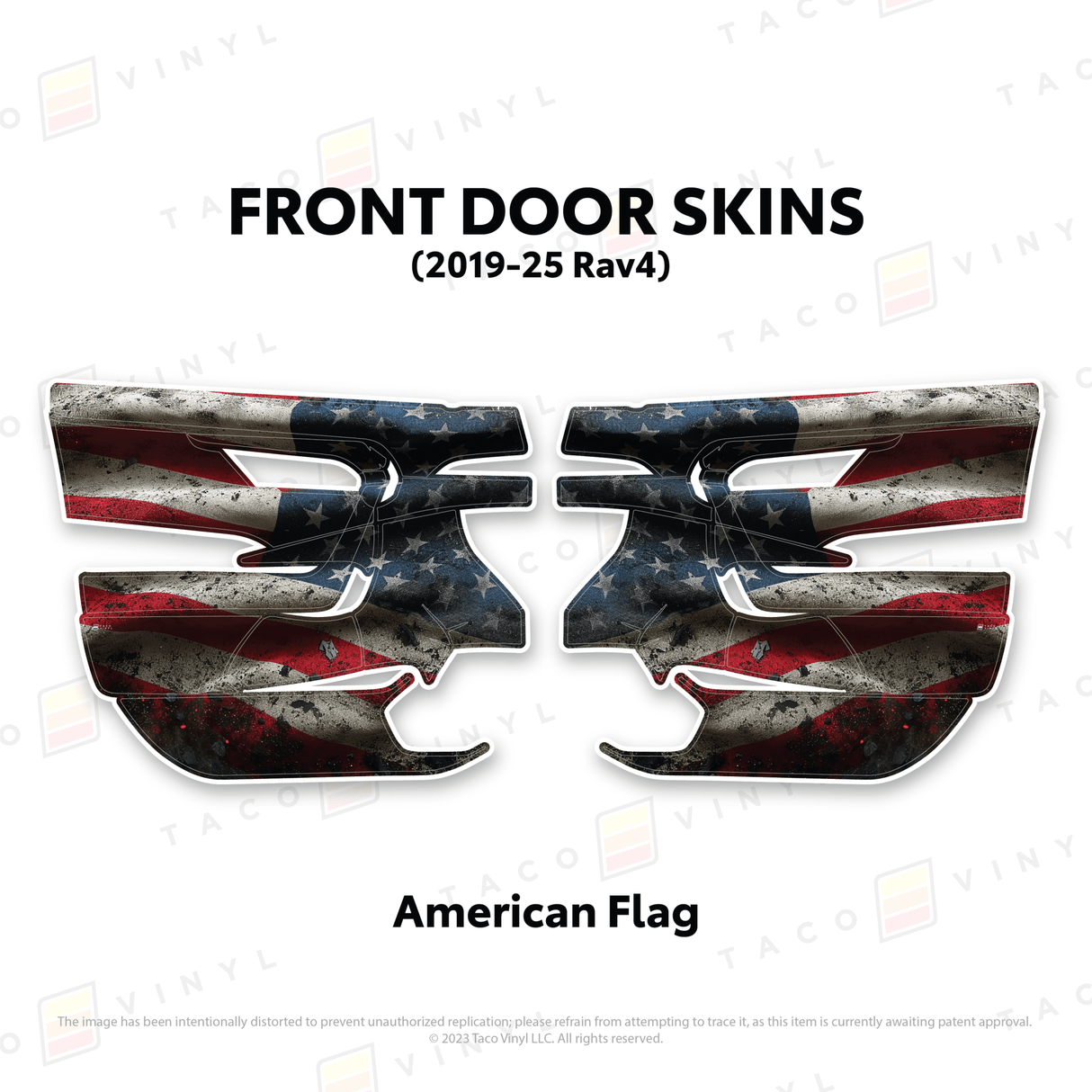 2019-25 Rav4 Door Skins - Xtrusion Overland